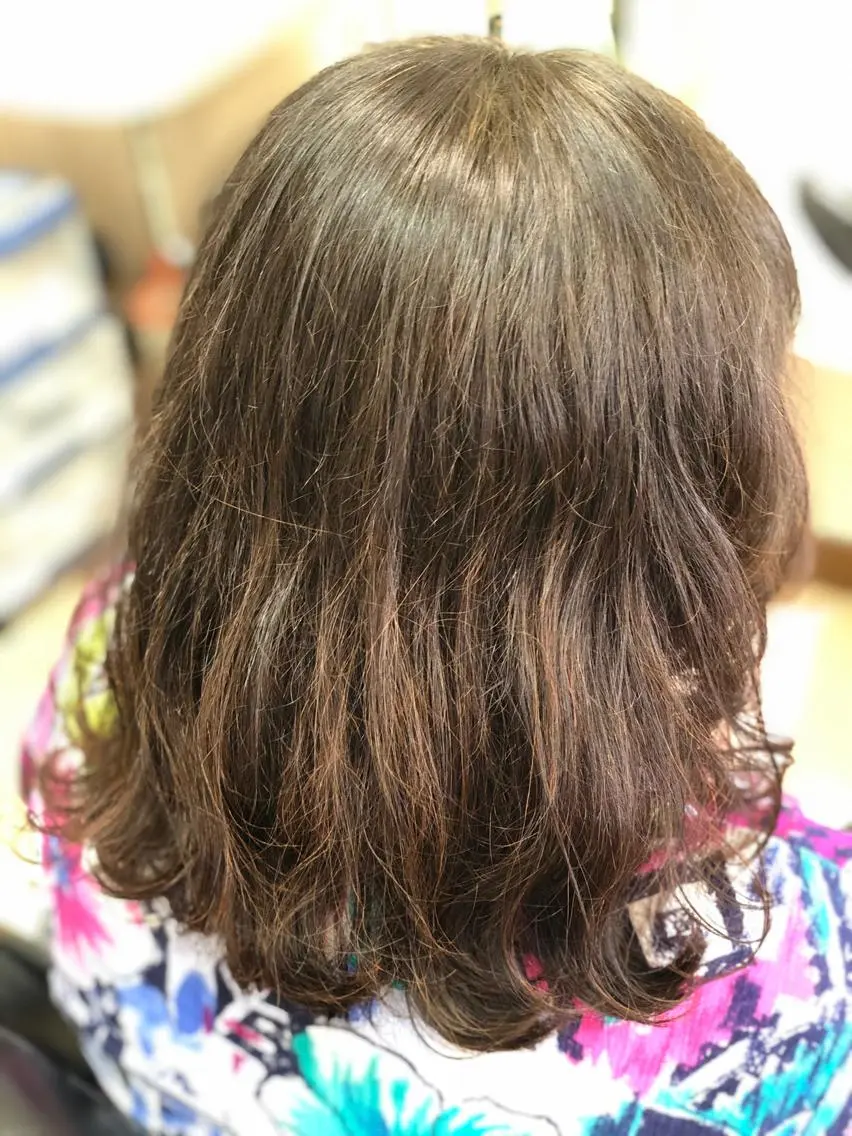 ミディアム カラー 石塚 浩のヘアスタイル
