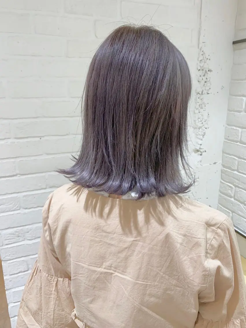 ショート カラー ブリーチ ヘアカラー レイヤー/大人メンズ パーマ🌀 平島拓也のヘアスタイル
