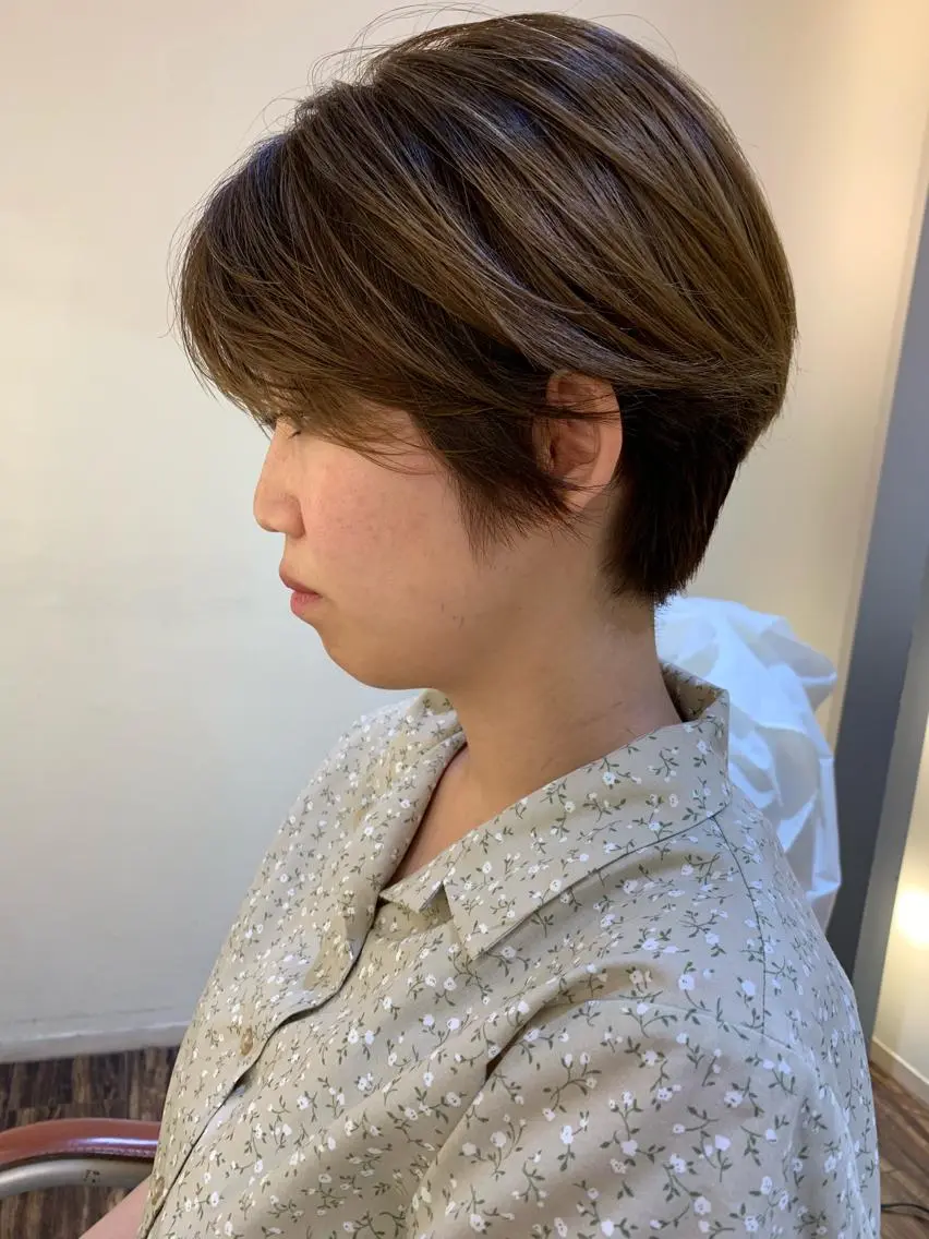 ショート カラー ショートヘア 髪質改善サロン ARCHE野瀬冬馬のヘアスタイル