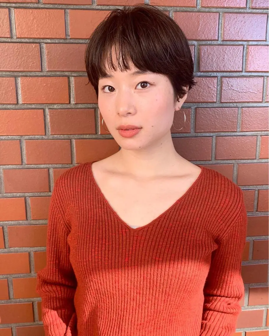 ショート ヘアカラー 似合わせヘア/ sayakaのヘアスタイル