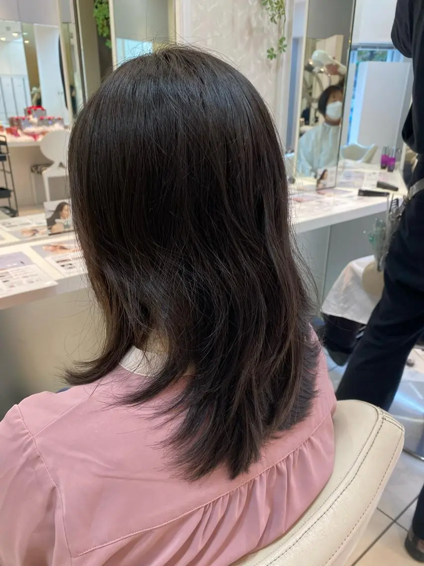 セミロング トリートメント 🌈髪質改善/縮毛矯 正特化🌈鈴木一寿のヘアスタイル