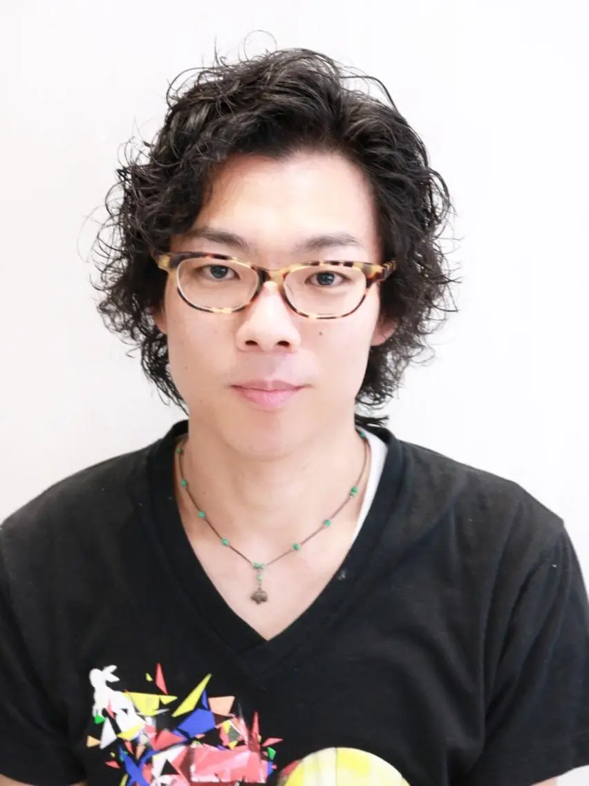 ロング メンズ 渡邊 絢のヘアスタイル