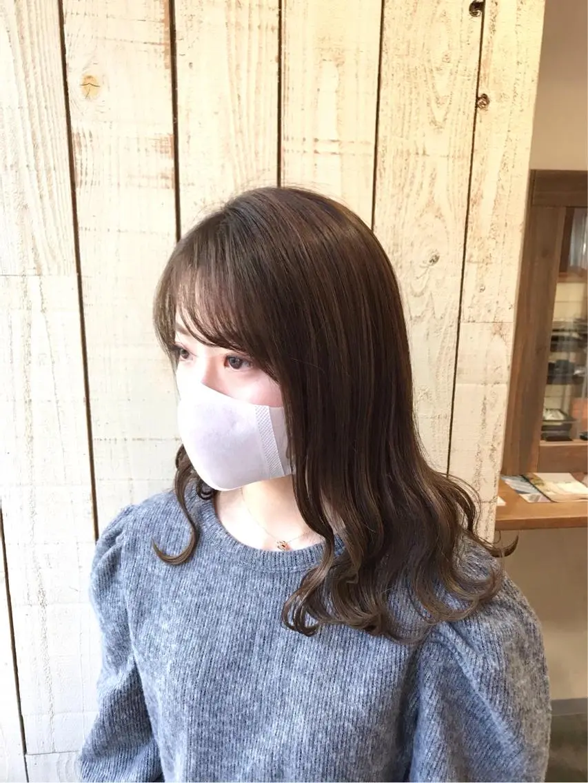 セミロング 福田 ジュンキのヘアスタイル