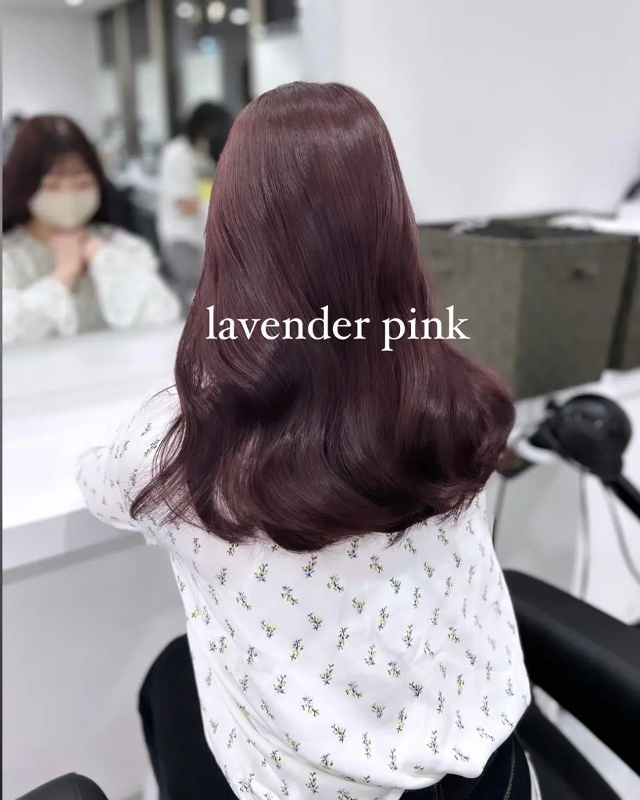 カラー トレンド暖色ヘア🍒 miu🍒のヘアスタイル