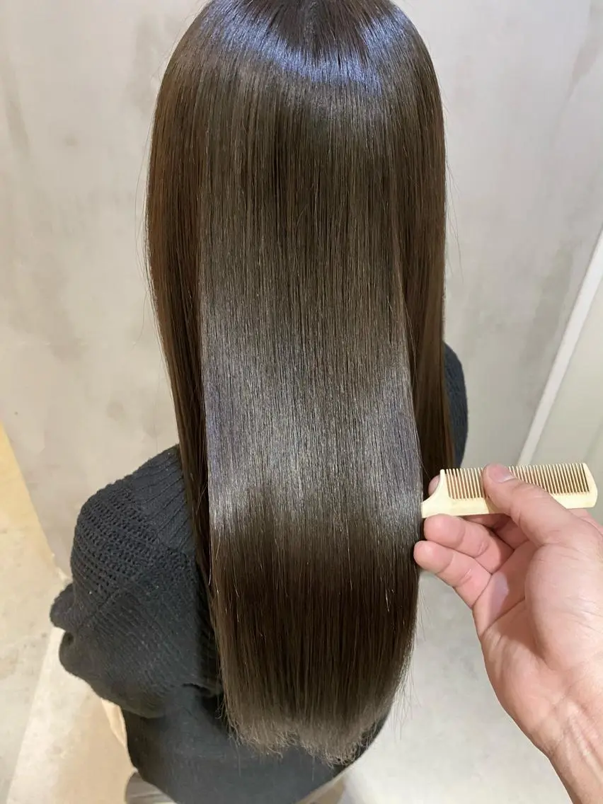 ロング カラー ヘアアレンジ ネイル マツエク・マツパ 透明感カラー ハイライトカラー 外国人風カラー ハイライト ヨシンモリ 夜23時まで予約🉑 reverieあきらのヘアスタイル