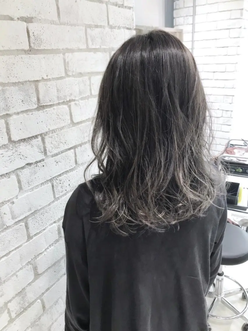ロング カラー パーマ ヘアアレンジ メンズ キッズ ネイル マツエク・マツパ ヘアカラー バレイヤージュ/ 髪質改善/渡邉悟🌱のヘアスタイル