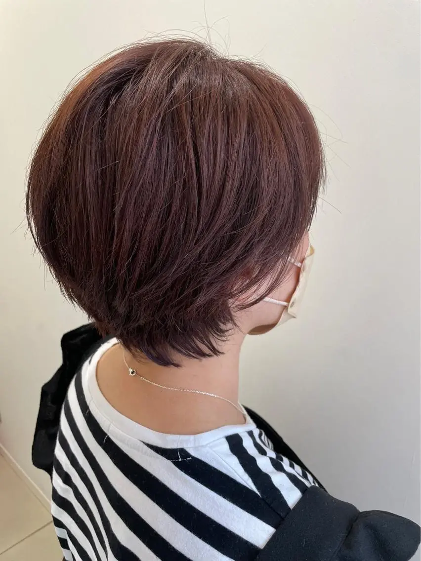 ショート 川上 美咲のヘアスタイル