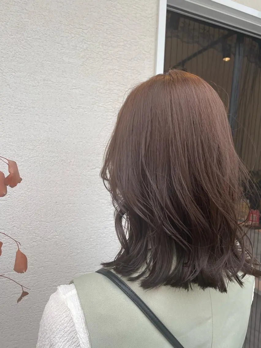 ミディアム 骨格、カラー診断士 ✂️淡中円花のヘアスタイル