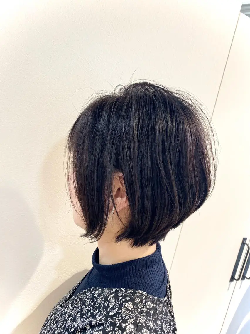 ショート カラー ショートボブ アッシュ ボブ ショートヘア カット ヘアカラー トリートメント Kazu .Kのヘアスタイル