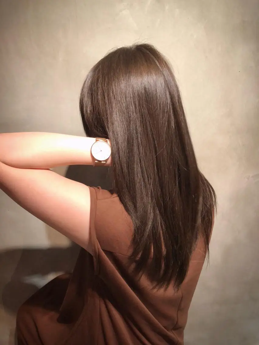 ロング トリートメント ヘアカラー トリートメント las PAVILIONのヘアスタイル