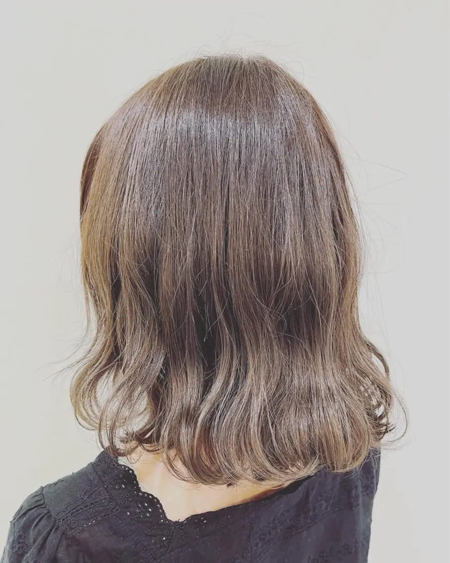 ミディアム カラー カット ヘアカラー 池田 雄太 ✨美髪縮毛矯正✨のヘアスタイル