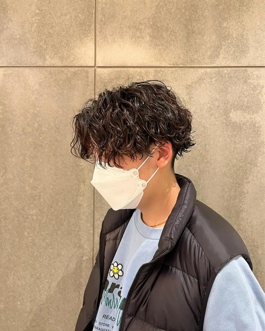 ショート パーマ メンズ 瀧野 翔吾【メンズ特化】のヘアスタイル