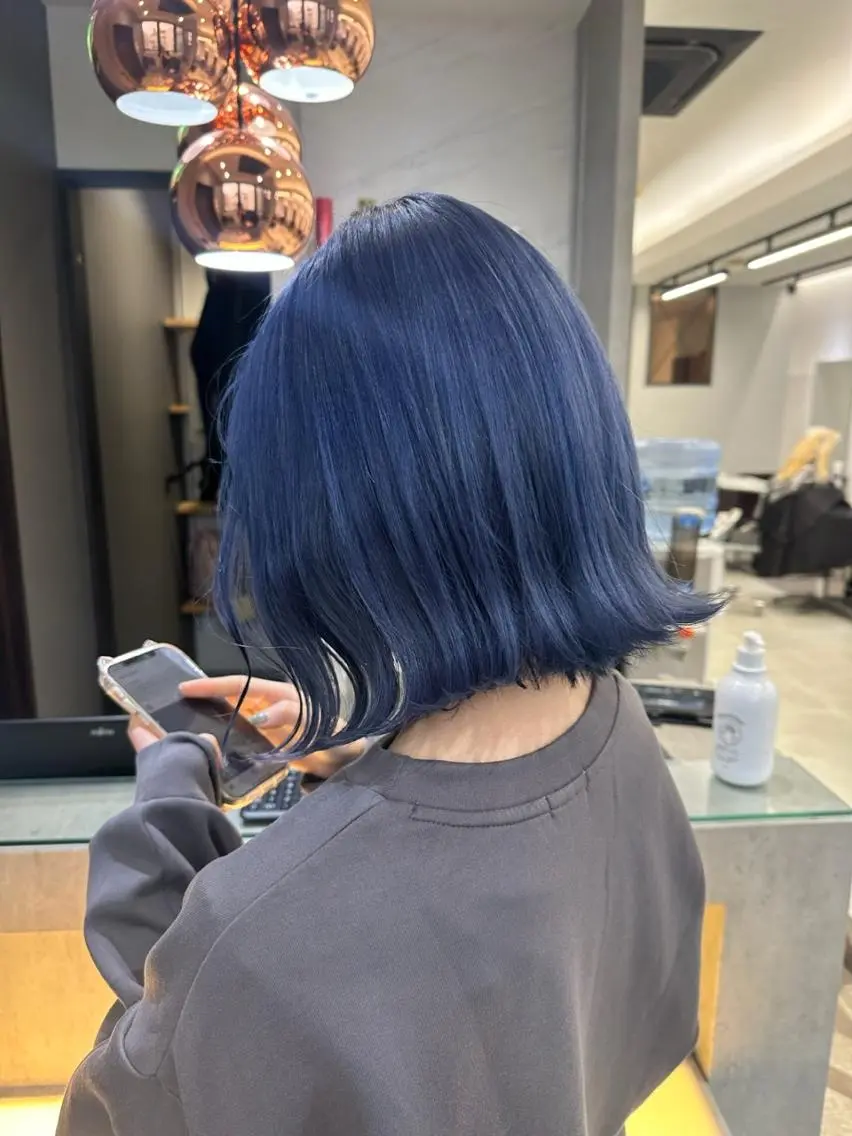 セミロング カラー カット ヘアカラー トリートメント JILL by GiseL/天神のヘアスタイル