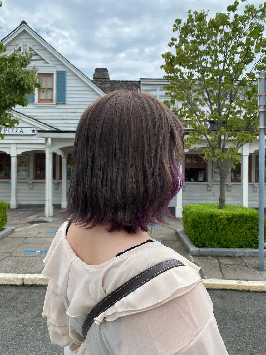 ミディアム カラー ヘアアレンジ インナーカラー ひきたみさと 大阪福島/スパニストのエステ・リラクイメージ