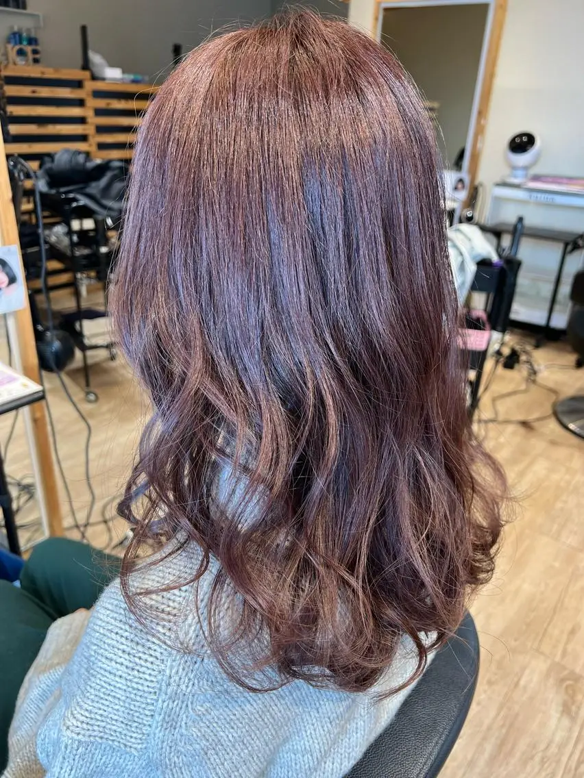 カラー ヘアカラー 早川 真幸のヘアスタイル