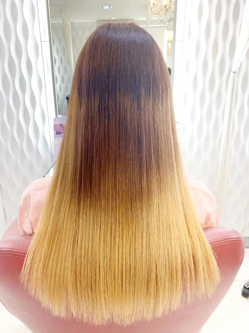 ロング 髪質改善/レイヤー/ 小顔/デザインのヘアスタイル