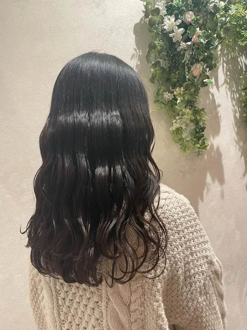 ロング ヘアアレンジ 板倉 凜花のヘアスタイル