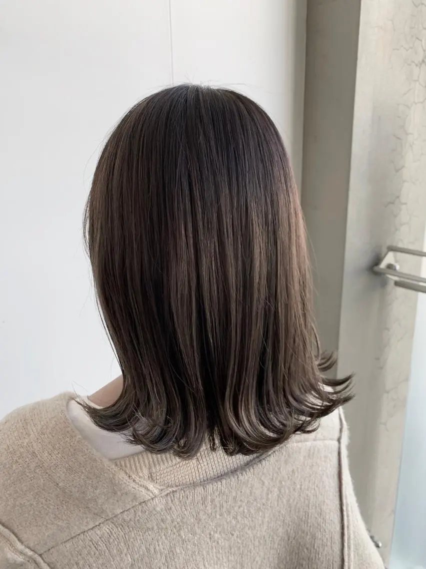 ショート カラー 透明感カラー ハイライトカラー ハイライト 中塚 義人のヘアスタイル