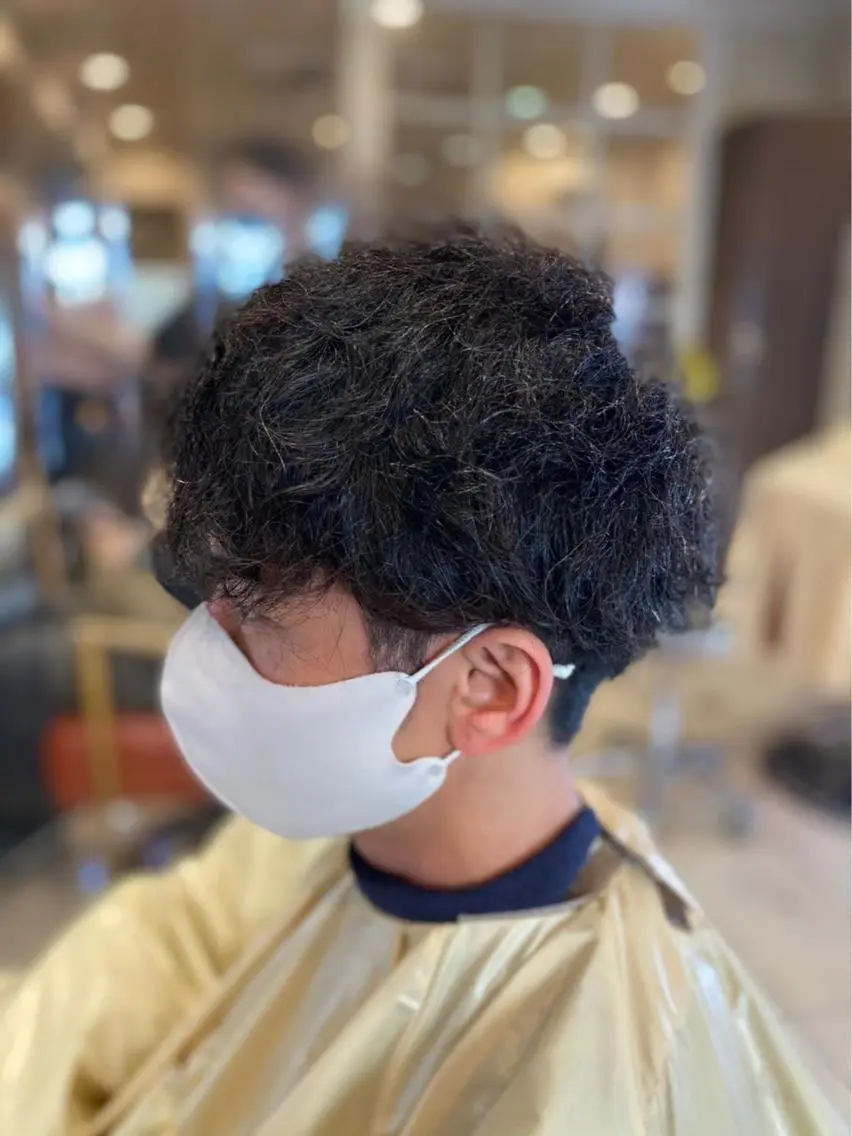 パーマ メンズ 🫧レイヤーお任せ ください🫧のヘアスタイル