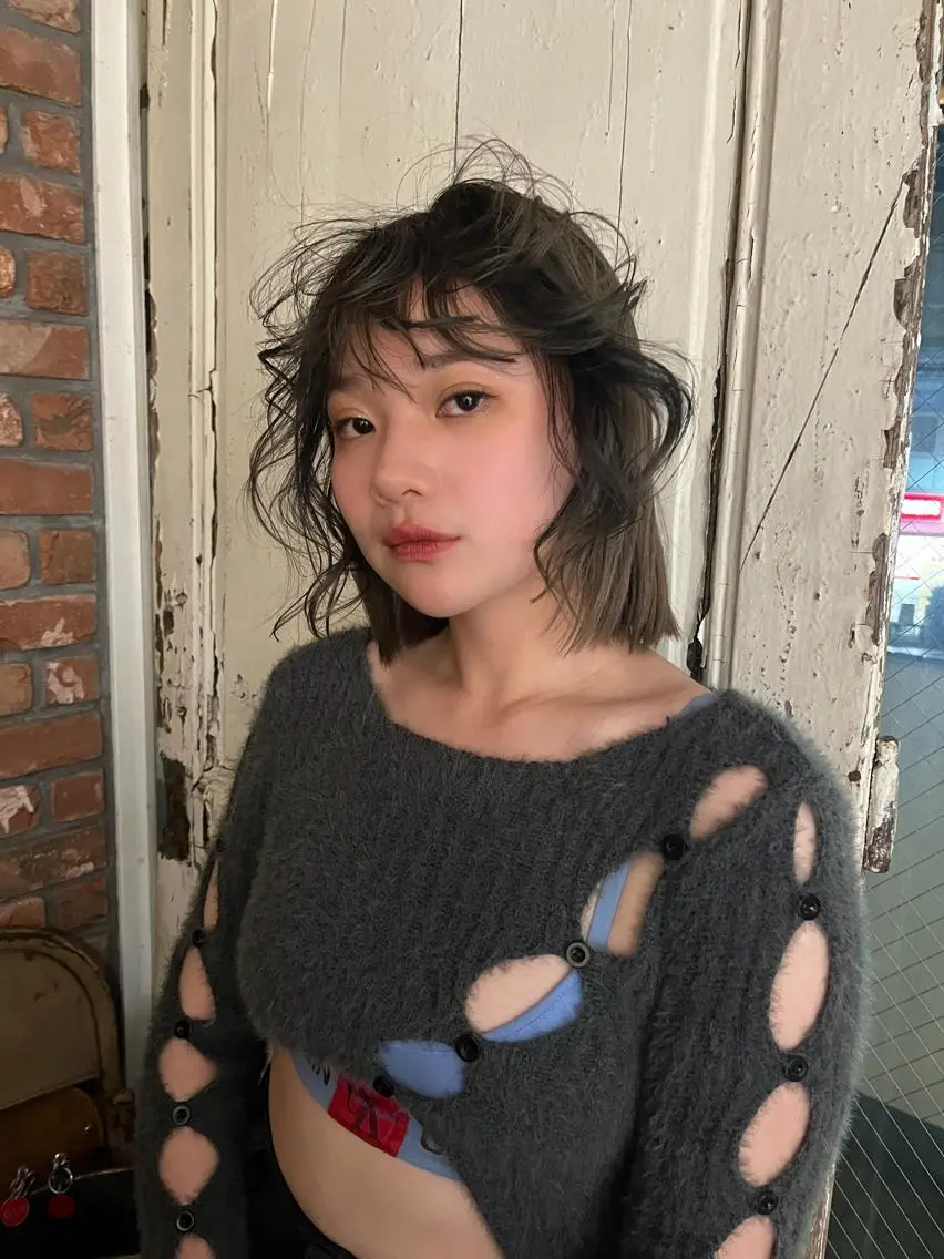 ショート カラー 田中 里奈のヘアスタイル