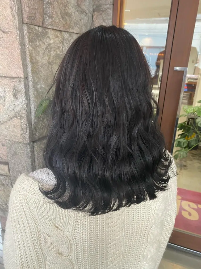 カラー ブルーカラー ブルージュ ヘアカラー トリートメント 萩原 凌✄のヘアスタイル