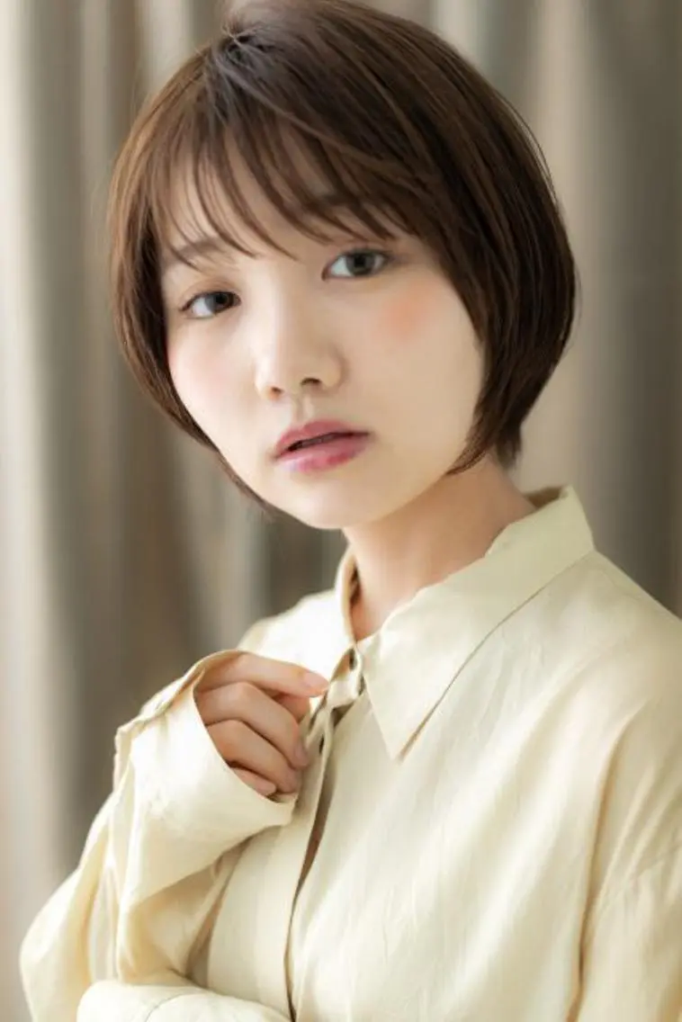 ショート カラー パーマ ヘアサロンM 大宮店 レイヤーカット　寺口のヘアスタイル