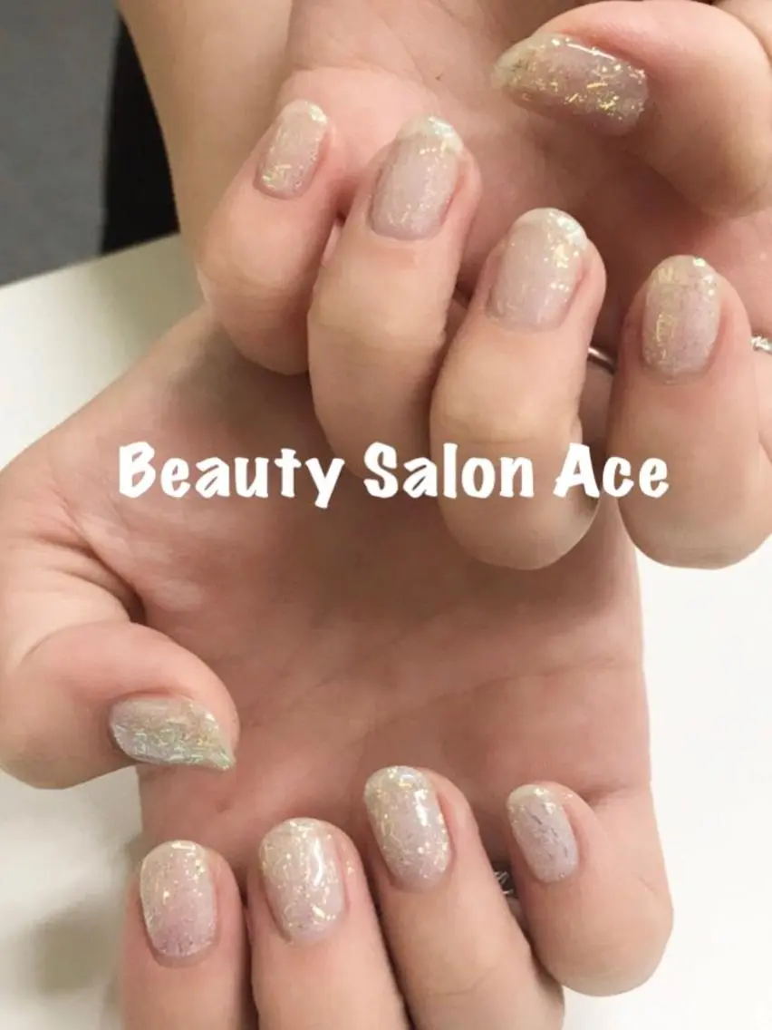 ネイル ラメ(グリッター) ワンカラーネイル 池袋フィルイン Ace♡Nailのネイルデザイン