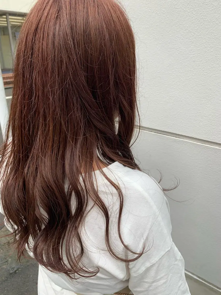 ロング カラー ヘアアレンジ サナ🌱 切りっぱなしボブのヘアスタイル