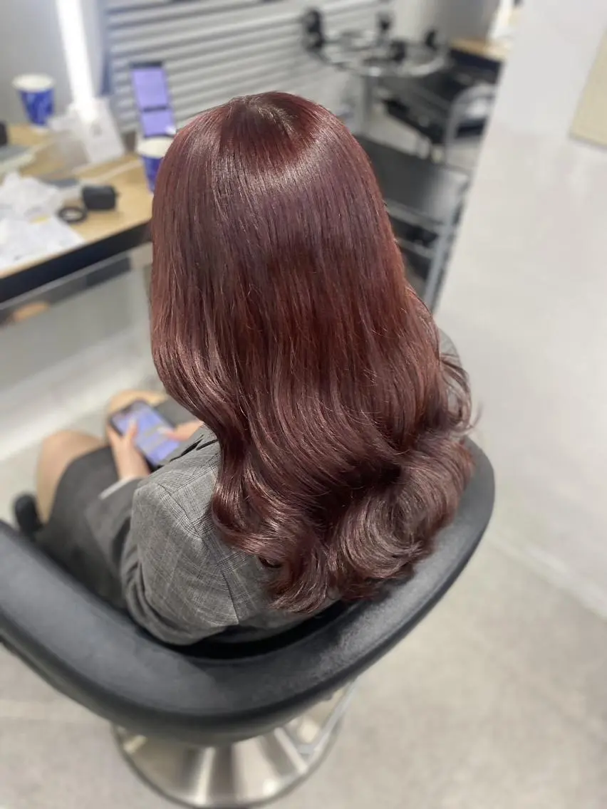 カラー girly❤︎暖色ヘ ア➰🎀HINANOのヘアスタイル