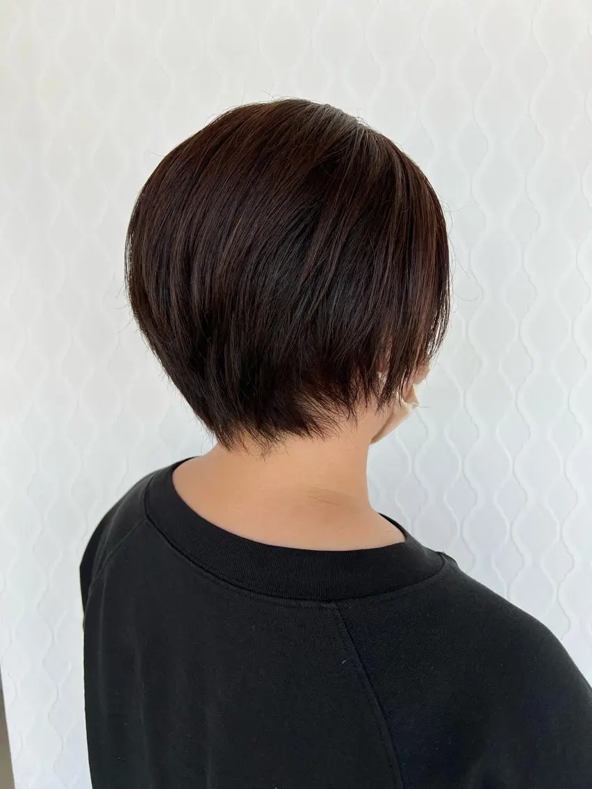ショート ショートヘア カット ヘアカラー トリートメント CA-PETZ 大石 ゆうなのヘアスタイル