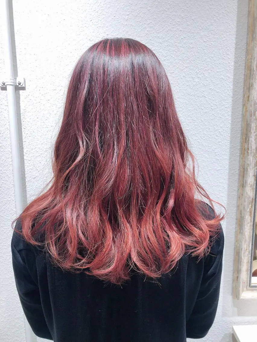 セミロング ハイライト カット ヘアカラー トリートメント 吉祥寺 似合 わせcut/kanaのヘアスタイル