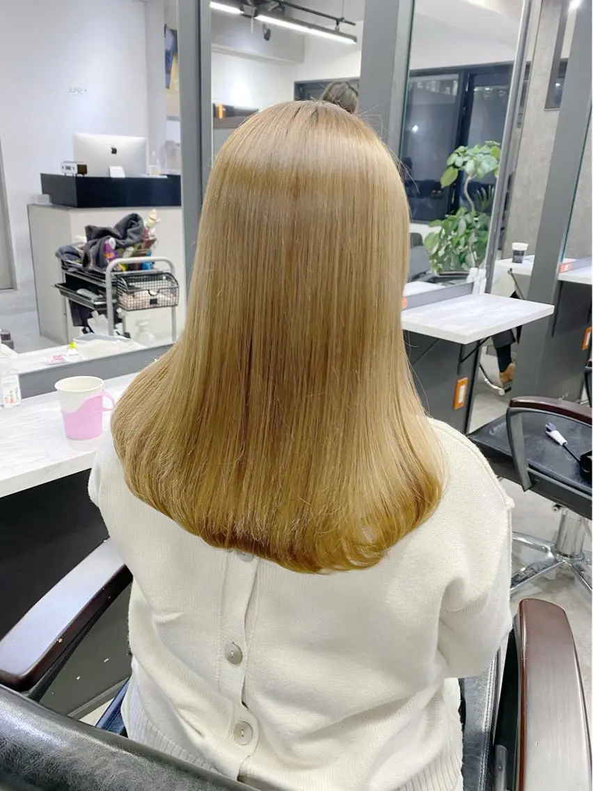 カラー 中富 🍪みなのヘアスタイル