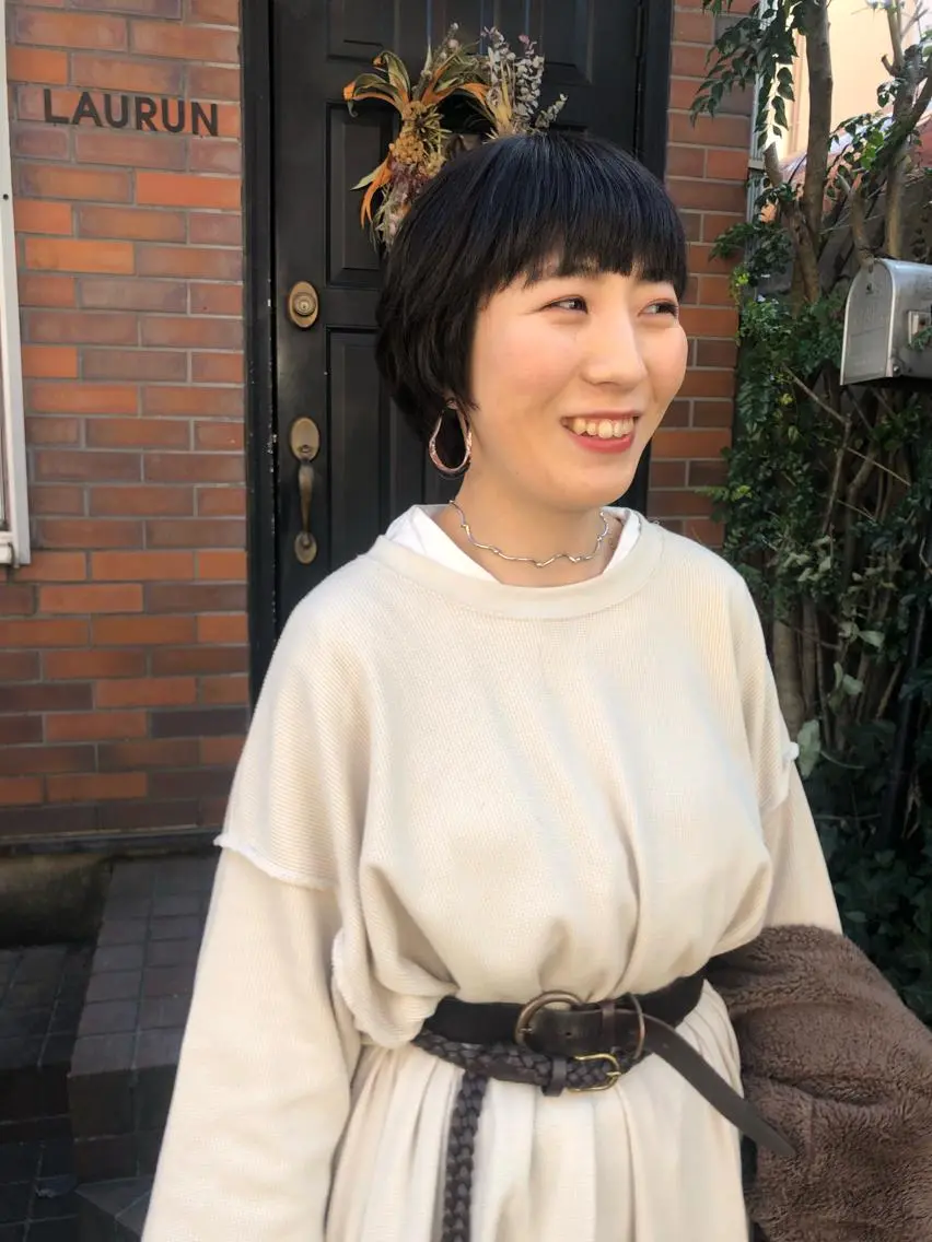 ショート eri kinjoのヘアスタイル