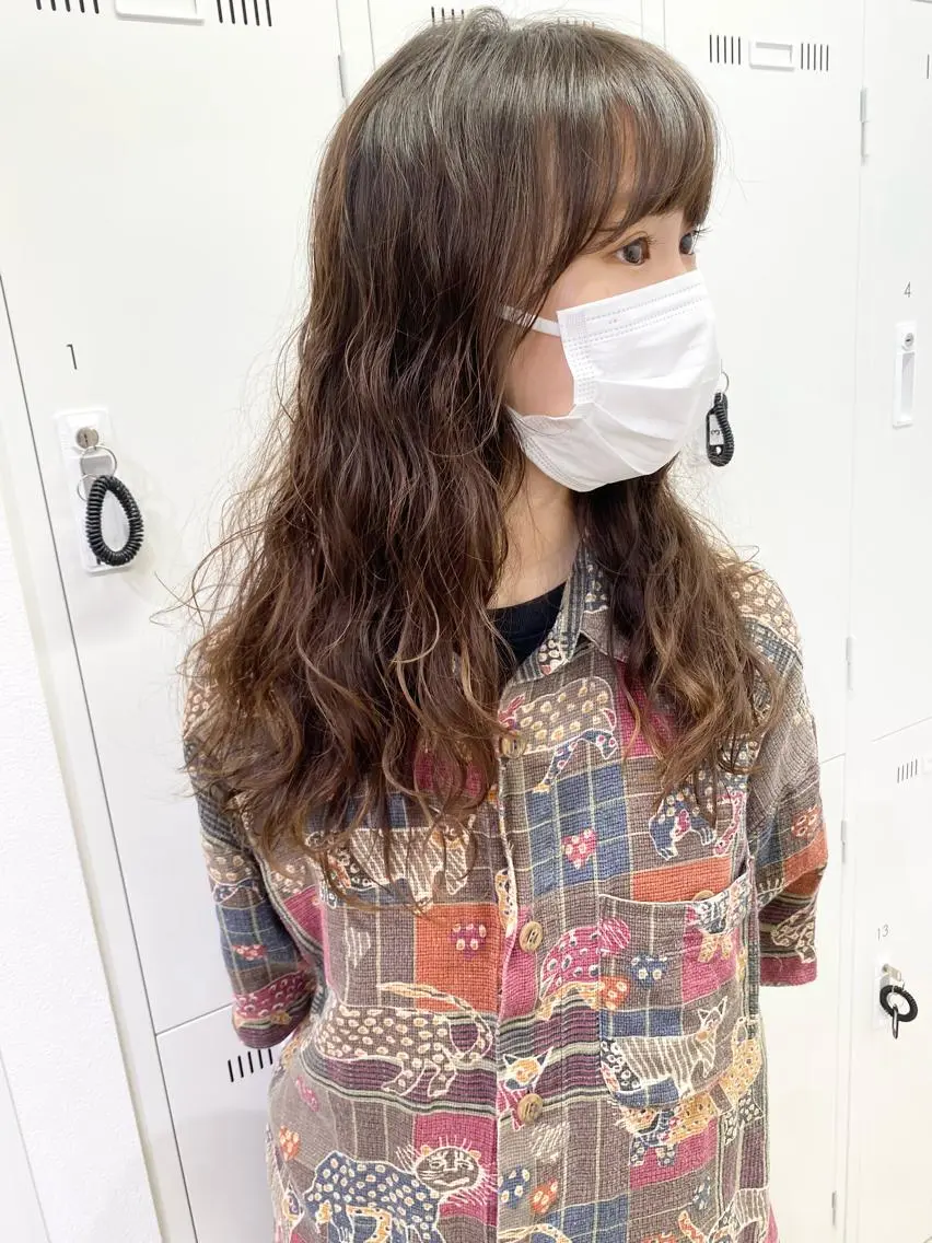 ロング パーマ ロング 西山梨々【5/1〜 復帰致します🌼】のヘアスタイル