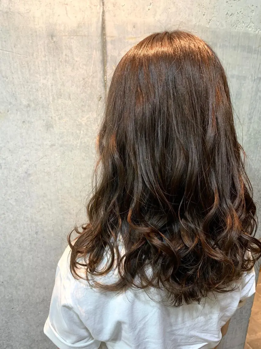 セミロング カット オージュアソムリエ DAIKI⭐️のヘアスタイル