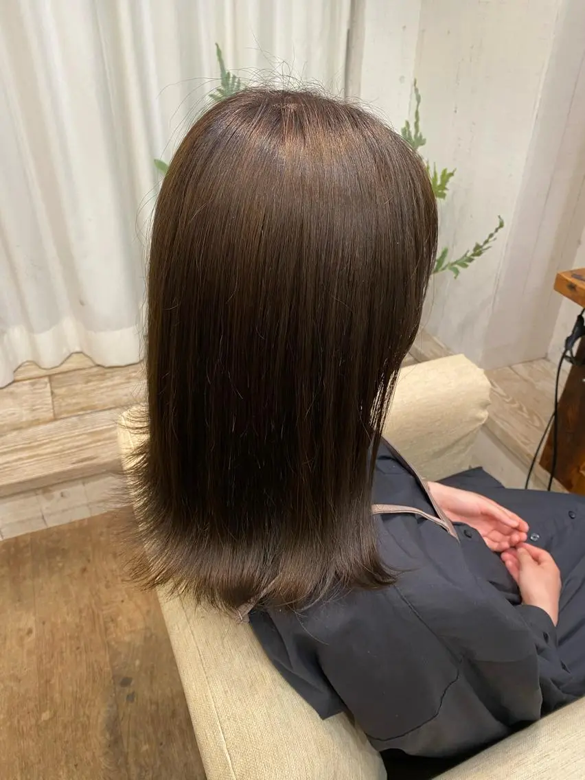 ミディアム カラー 【仙川】ショート セリナ‎🤍のヘアスタイル