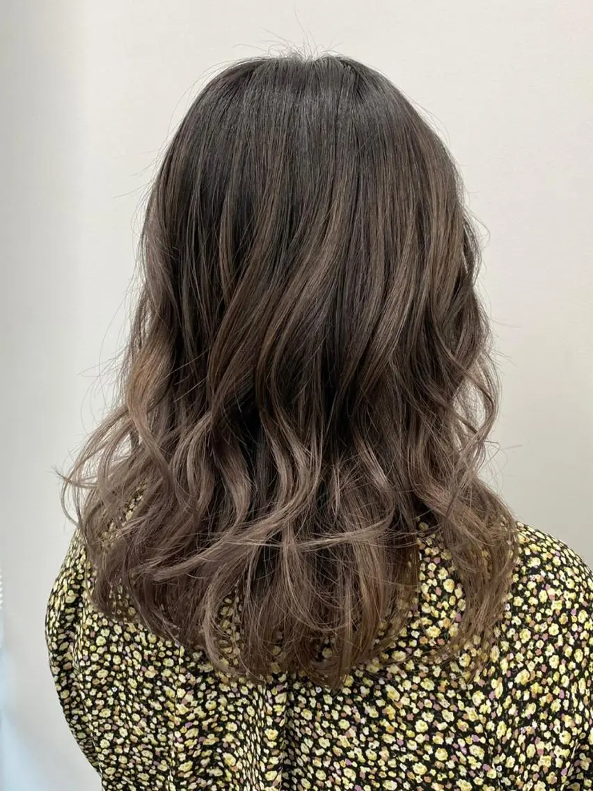 ミディアム カラー カット ヘアカラー トリートメント ✨髪質改善✨ kazuyaのヘアスタイル