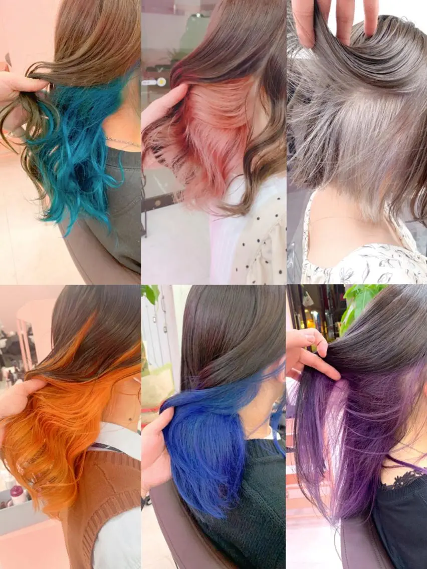 セミロング アッシュ アッシュグレー アッシュグレージュ ミストバング ピンクブラウン ヘアカラー トリートメント ハイトーン髪質改善 🎀🐰堀川智史🎀のヘアスタイル