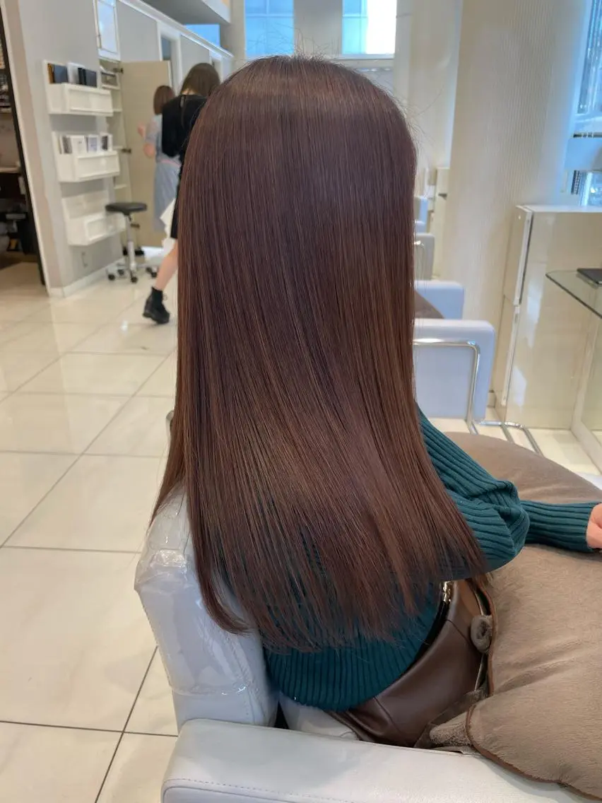 ロング カラー 美髪美容師 🫧くぼた店長のヘアスタイル