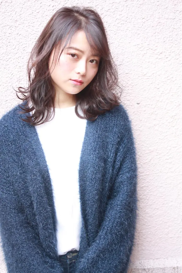 カラー アッシュ バイオレットカラー バイオレットアッシュ 🧡Watanabe Rio🧡のヘアスタイル