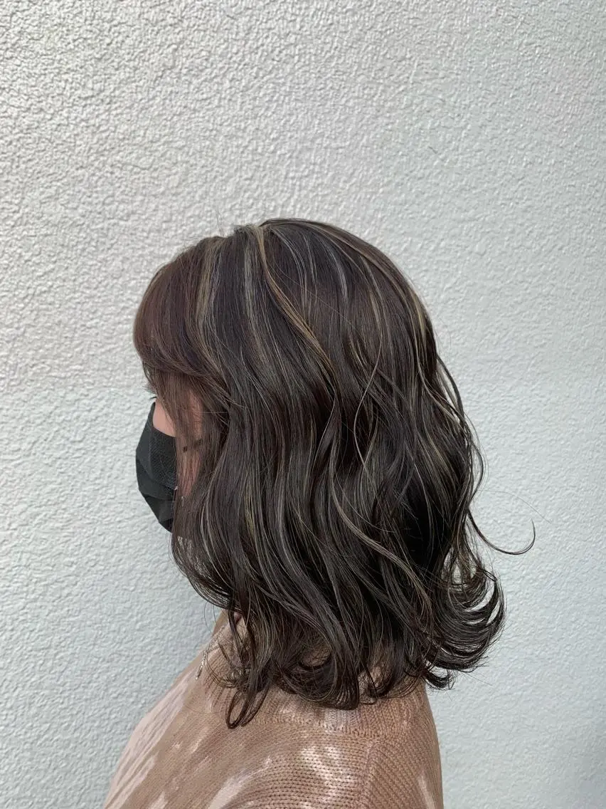 ミディアム ハイライト ◆◇◆ナカハマ アキト◆◇◆のヘアスタイル