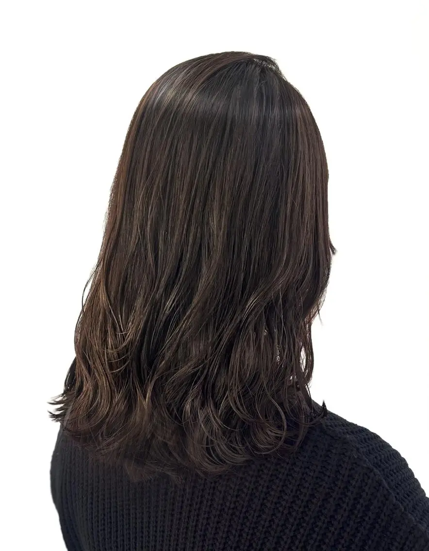 セミロング カラー Atem ☀️大町店のヘアスタイル