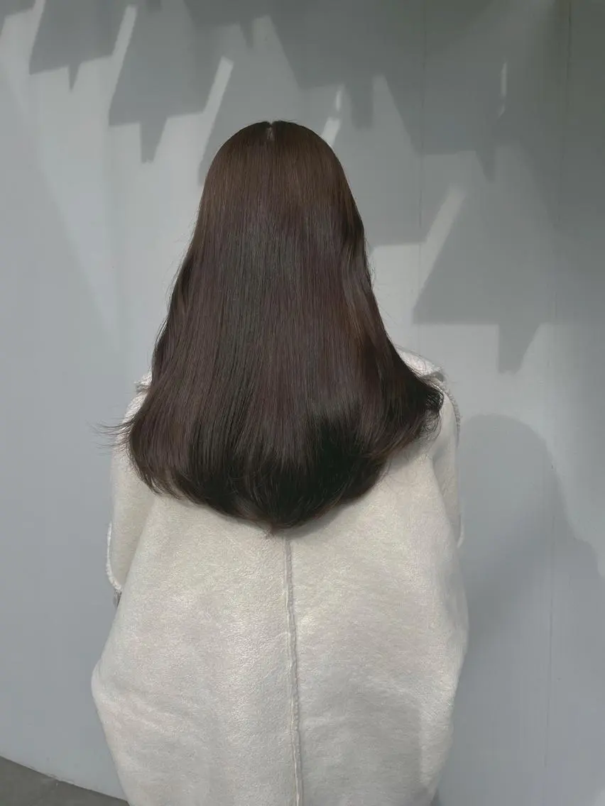 ロング カラー くびれヘア 韓国風ヘア レイヤーカット🎀 kanaのヘアスタイル