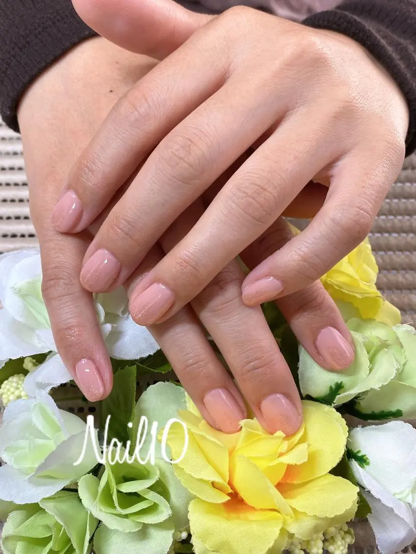 ネイル ラメ(グリッター) ラメグラデーション ハンドネイル Nail10 Kakoのネイルデザイン
