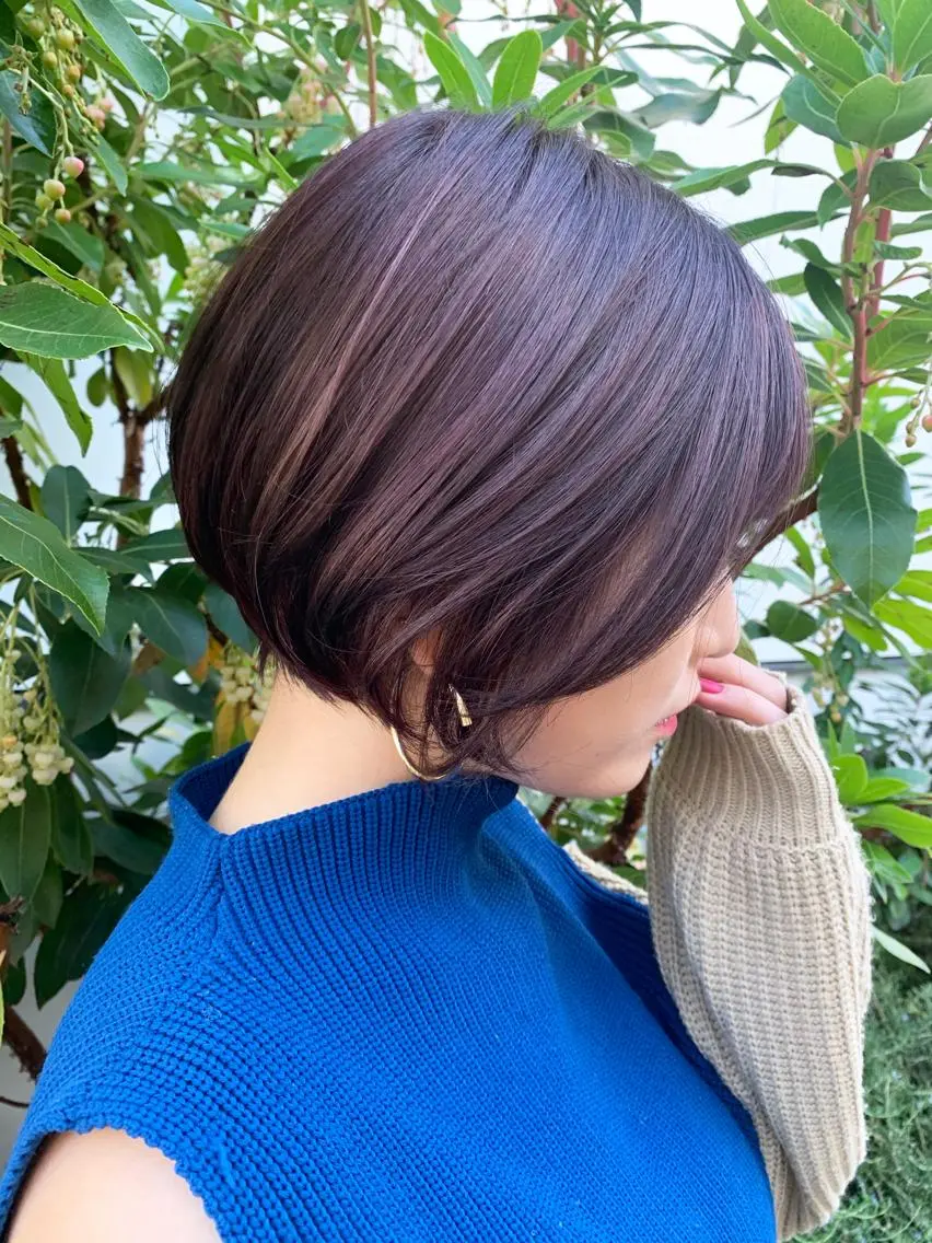 ショート ショートヘア カット ヘアカラー トリートメント 山本 晶大のヘアスタイル