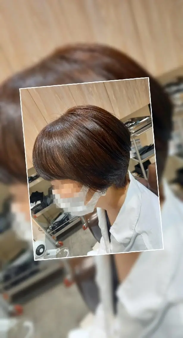 ショート 福田 玲奈のヘアスタイル