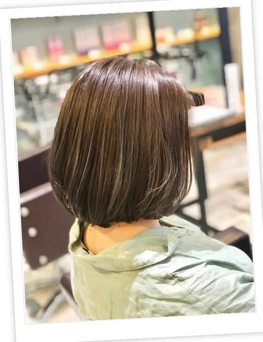 ミディアム カラー パーマ ヘアアレンジ メンズ キッズ ネイル マツエク・マツパ カット ヘアカラー トリートメント EnBlesS西宮 マンツーマン神道有基のヘアスタイル