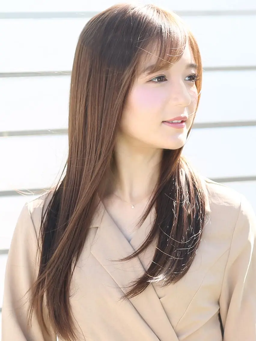 ロング カラー 千脇 望美のヘアスタイル