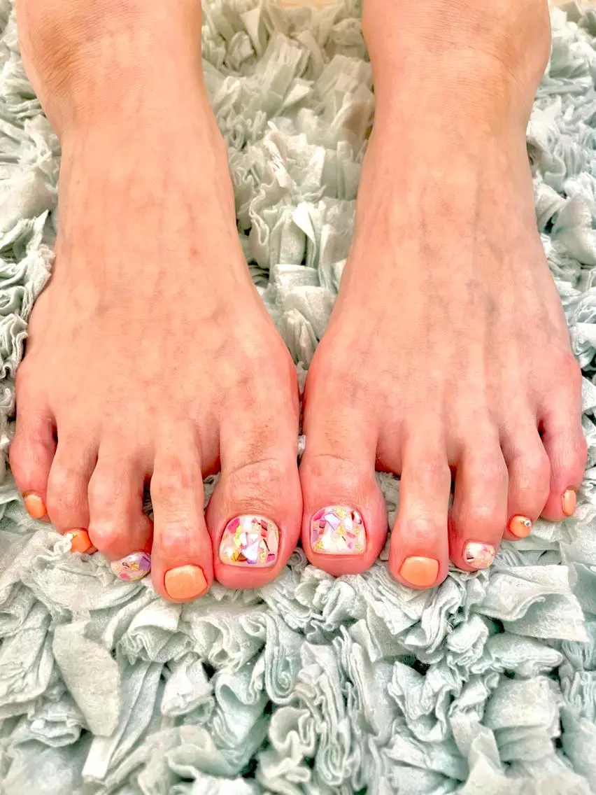 ネイル フットネイル ジェルネイル J terrace Nailのネイルデザイン