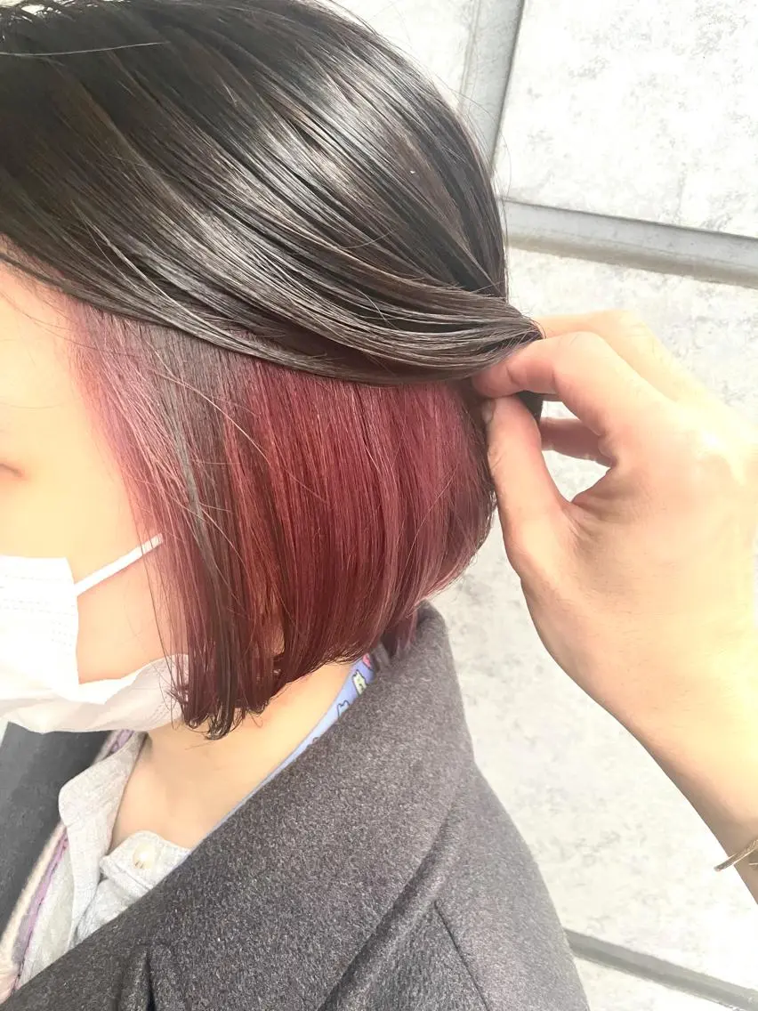 ショート カラー ヘアアレンジ 池袋髪質改善縮毛矯正 ×レイヤー専門のヘアスタイル